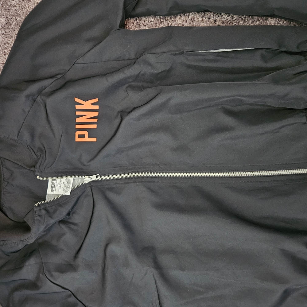 Victoria's Secret PINK Black Jacket- San Francisco Giants